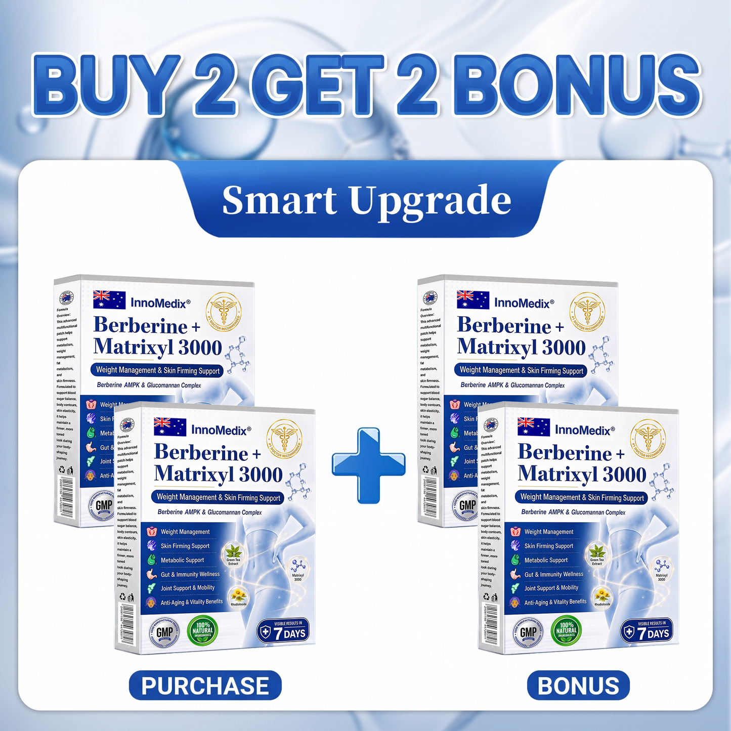 Best Seller 🇦🇺 𝙄𝙣𝙣𝙤𝙈𝙚𝙙𝙞𝙭® 💎𝘽𝙚𝙧𝙗𝙚𝙧𝙞𝙣𝙚 + 𝙈𝙖𝙩𝙧𝙞𝙭𝙮𝙡 3000 𝘼𝙙𝙫𝙖𝙣𝙘𝙚𝙙 𝙉𝙖𝙣𝙤 𝙈𝙞𝙘𝙧𝙤𝙣𝙚𝙚𝙙𝙡𝙚 𝙋𝙖𝙩𝙘𝙝—𝙎𝙪𝙥𝙥𝙤𝙧𝙩𝙨 𝙬𝙚𝙞𝙜𝙝𝙩 𝙢𝙖𝙣𝙖𝙜𝙚𝙢𝙚𝙣𝙩, 𝙗𝙡𝙤𝙤𝙙 𝙨𝙪𝙜𝙖𝙧 𝙗𝙖𝙡𝙖𝙣𝙘𝙚, 𝙡𝙮𝙢𝙥𝙝𝙖𝙩𝙞𝙘 𝙛𝙡𝙤𝙬, 𝙖𝙣𝙙 𝙨𝙢𝙤𝙤𝙩𝙝𝙚𝙧-𝙡𝙤𝙤𝙠𝙞𝙣𝙜 𝙨𝙠𝙞𝙣📧