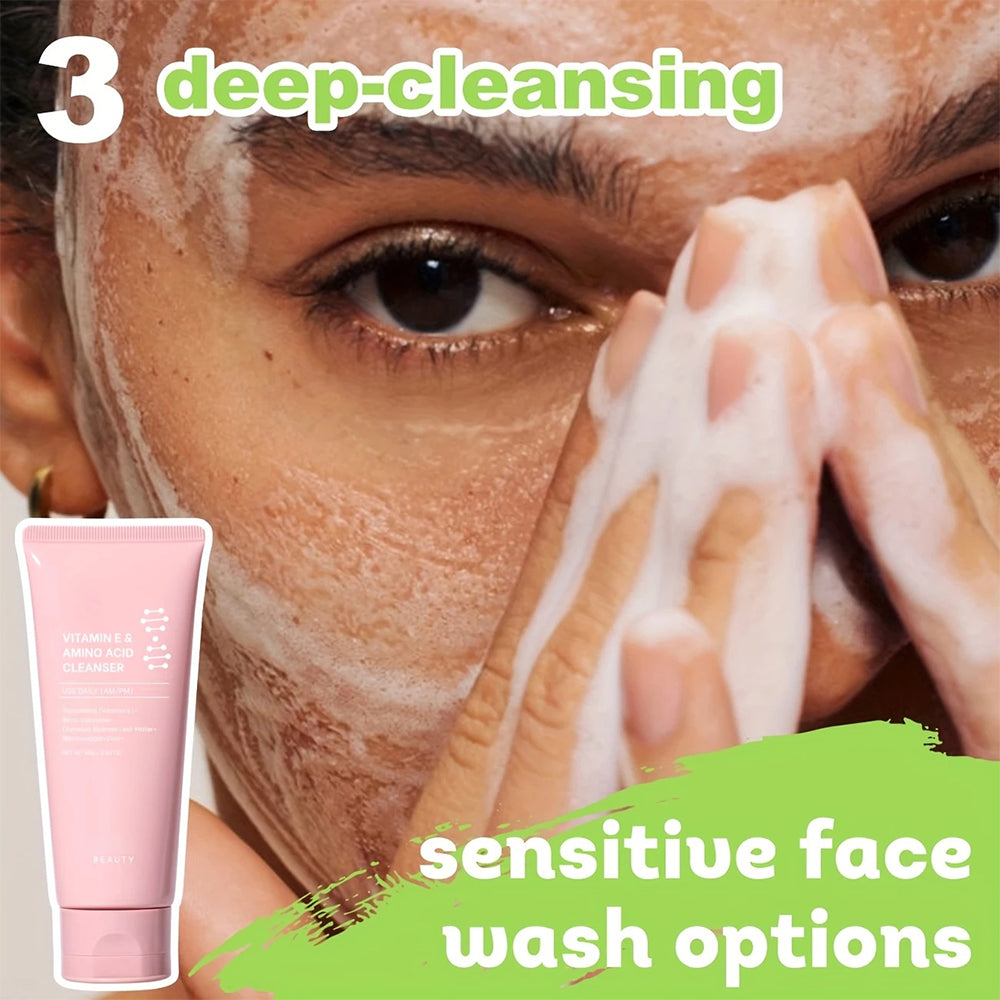 Hoygi Alcohol-Free Pore-Cleansing & Moisturizing Facial Cleanser