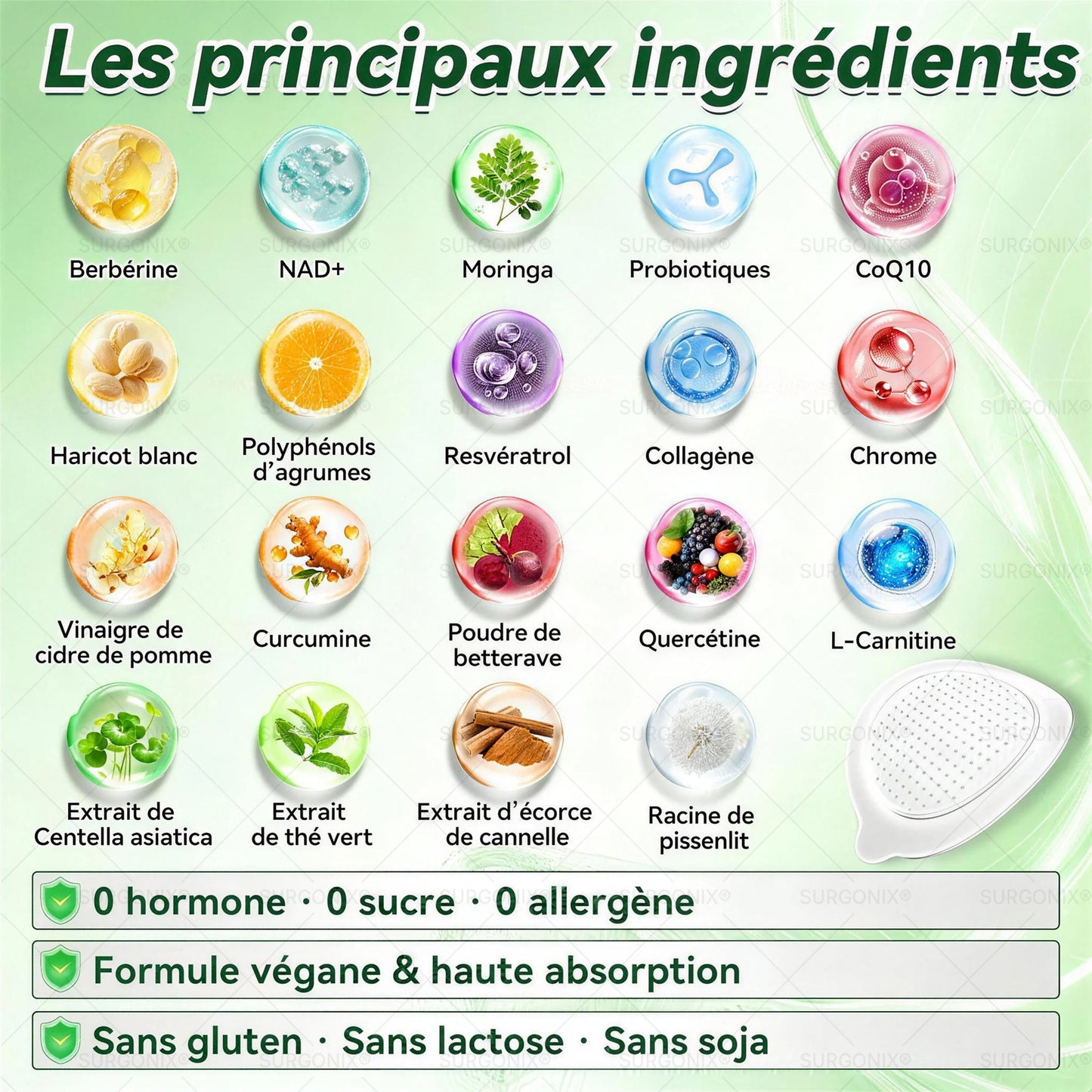 𝑩𝒐𝒖𝒕𝒊𝒒𝒖𝒆 𝒐𝒇𝒇𝒊𝒄𝒊𝒆𝒍𝒍𝒆 | ☑️Surgoᴎix® 𝐏𝐚𝙩𝙘𝙝 𝗡ano-Microneedles Avancé 10-en-1 Moringa · 𝘽𝙚𝙧𝙗é𝙧𝒊𝒏𝒆 × NAD⁺🇫🇷Une seule fois par jour, changements visibles en 7 jours Pour l’obésité, peau relâchée, diabète, apnée du sommeil, problèmes articulaires, et bien plus🚀